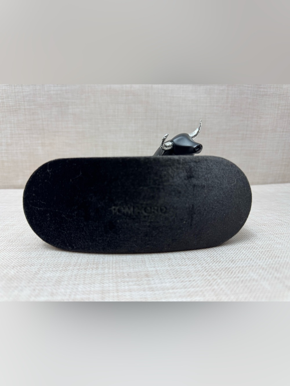 TOM FORD Black Velvet Sunglasses Case